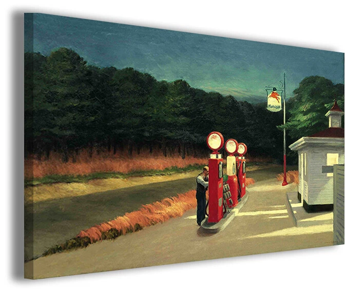 ITALIAN_MODERN_ART_2009 Quadri famosi Hopper Edward XI stampe su tela riproduzioni famose