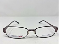 Manhattan Eyeglasses Frames MDX S3206 53-16-135 35 Red Full Rim Y948