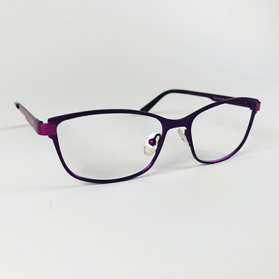 JAI KUDO Brille LILA ECKIG Brillengestell MOD: FICTION M10