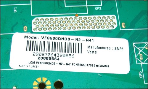 Toshiba 58UA2263DG 58" LED TV Main Board Vestel 17MB185 180721R2A + Wi-Fi Board - Picture 5 of 5