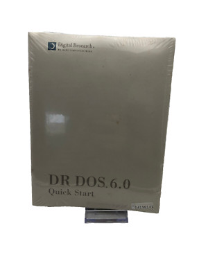 SEALED   Digital Research DR DOS 6.0 No Box
