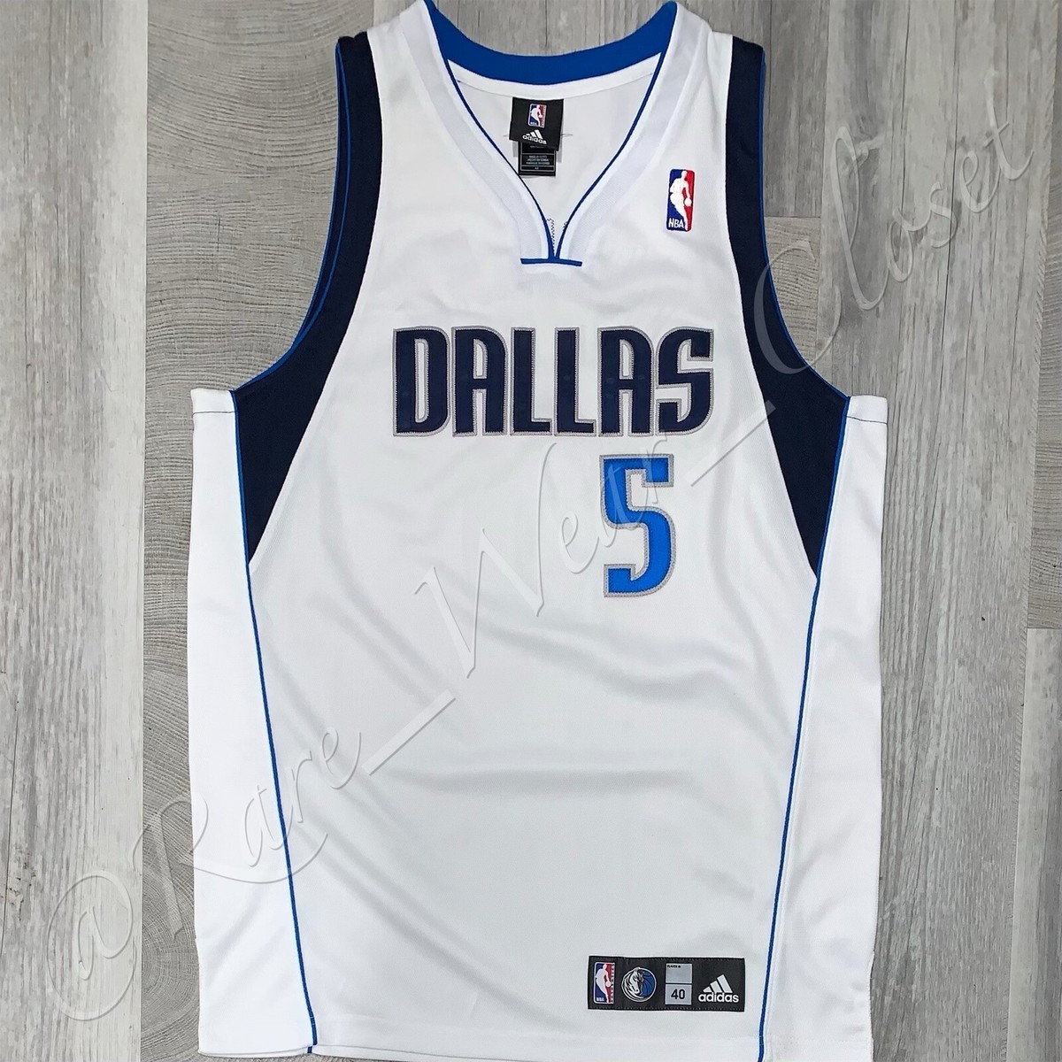 NBA JERSEY DALLAS MAVERICKS JOSH HOWARD ADIDAS AUTHENTIC SZ 40