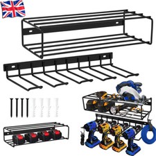 Power Tool Wall Mount Storage Rack Organizer Drill Holder for Power Drill Tool