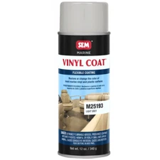 SEM M25193 VINYL COAT LIGHT  GREY 12OZ