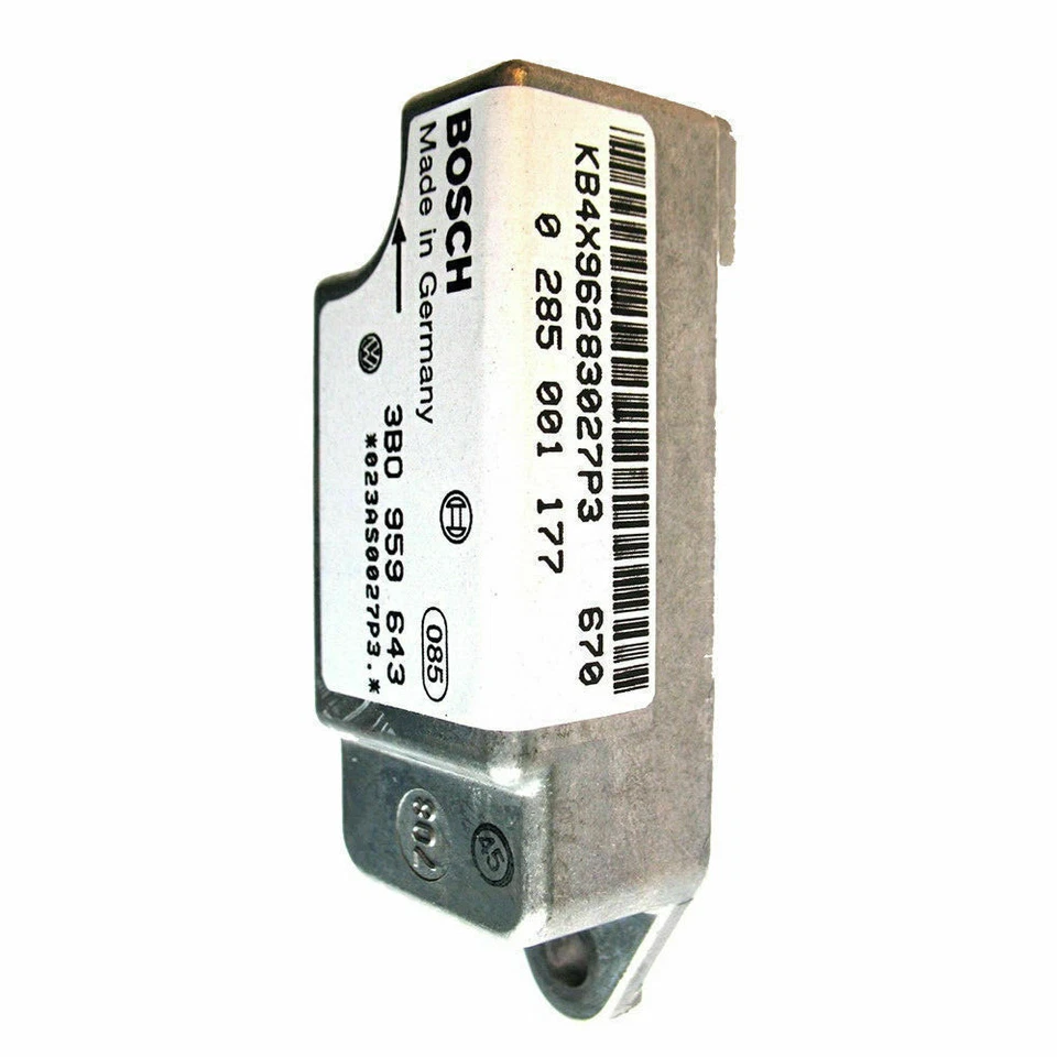 🔵 Sensor de choque Bosch Airbag SRS 3B0959643 VW Passat 3B módulo 0285001177 - Imagen 4 de 4