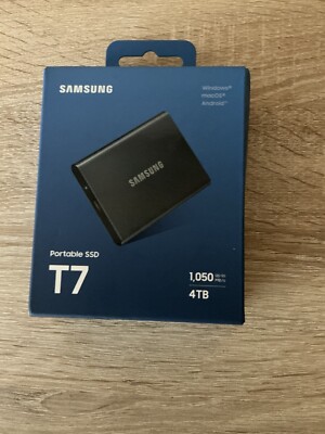Samsung T7 Shield 4TB NVMe Tragbare Externe SSD - Schwarz (MU-PE4T0S/EU) online kaufen | eBay Samsung T7 Shield 4TB NVMe Tragbare Externe SSD - Schwarz (MU-PE4T0S/EU) online kaufen | eBay