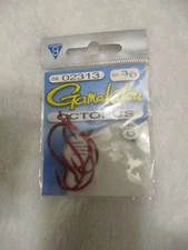 GAMAKATSU OCTOPUS CIRCLE HOOKS OFFSET POINT SIZE 3/0 Qty 6  FREE SHIP