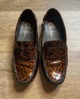 Cole Haan Shoes Womens 7 M Brown Patent Leather Tortoise Penny Driver Moc — photo 2
