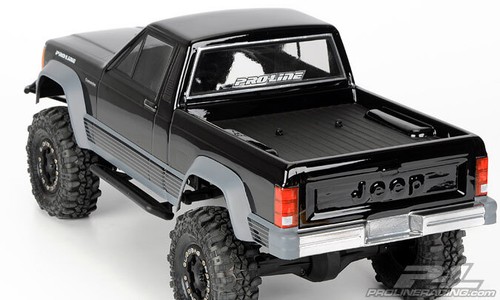 Pro-Line Jeep Comanche Full Bed Clear Body 313mm 3362-00 - Picture 4 of 5