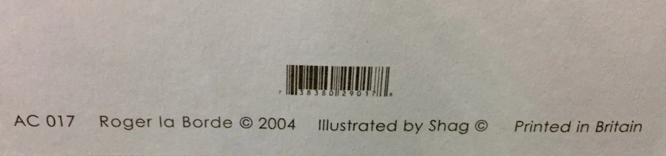 Advent Calendar SHAG JOSH AGLE Macaque Monkey Around Santa Mid-Century 11x18  - Image 2 of 2