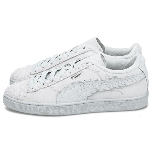 Puma ONE PIECE Lufy Gear 5 Suede Feather Gray Platinum 396524-01 US 7-12.5 #3 - Picture 4 of 12