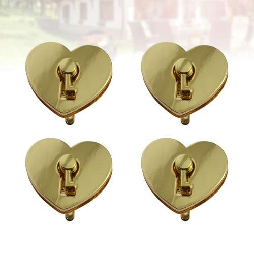 4 PCS Purse Closure Latches Purse Turn Lock Purse Making Lock
