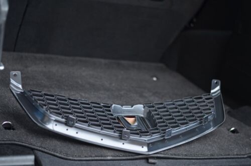 FRONT Grille Rare Holes for Bumper Euro-R Accord euro cl7 Cl9 06-08 / Acura TSX - Picture 4 of 6