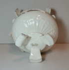NORCREST Dove Bowl Footed Porcelain 25th ANNIVERSARY Silver Accents WHOLESALE — photo 5
