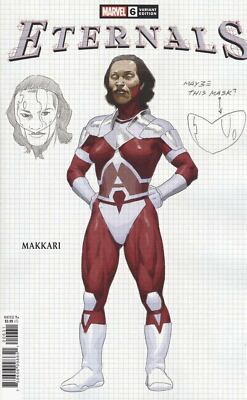 Eternals  #6 Incentive Esad Ribic Design Variant Cover Marvel 