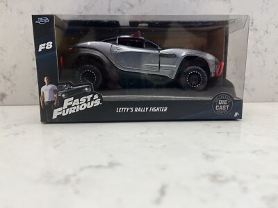 JADA METALS FAST AND FURIOUS F8 LETTY'S RALLY FIGHTER NEW 1/32 DIE CAST SILVER