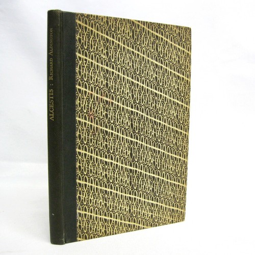 Alcestis by Euripides SIGNED by translator Richard Aldington 1930 Ltd #16/250 - Imagen 9 de 9