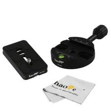 64mm Metal Clamp +70mm QR Quick Release Plate for Manfrotto Arca Tripod BallHead