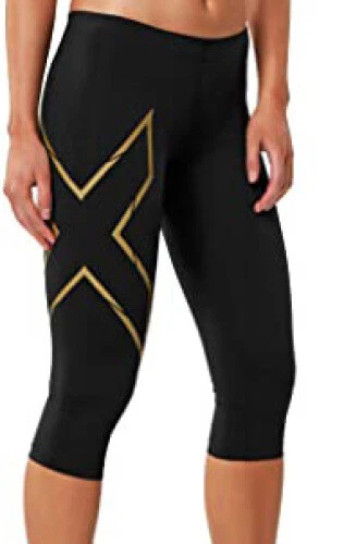 2XU Elite Alpine Compression Tights Large Black/Gold Thermal eBay