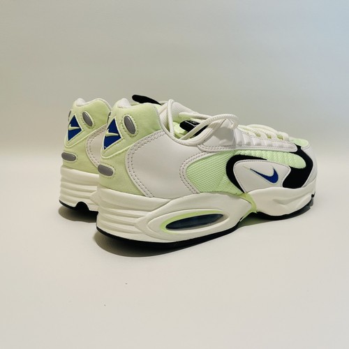 Nike Air Max Triax scarpa uomo taglia 9,5 sneakers sportive Volt blu vela CT1104 - Foto 10 di 12