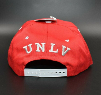 UNLV Rebels Vintage 90's Logo 7 Competitor Snapback Cap Hat - NWT