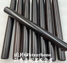 Natural Solid Ebony Wood Round Stick Smooth Lumber Shaft Bar Craft Materials