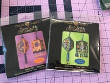 Mill Hill Beaded Ornaments. Lot Of 2