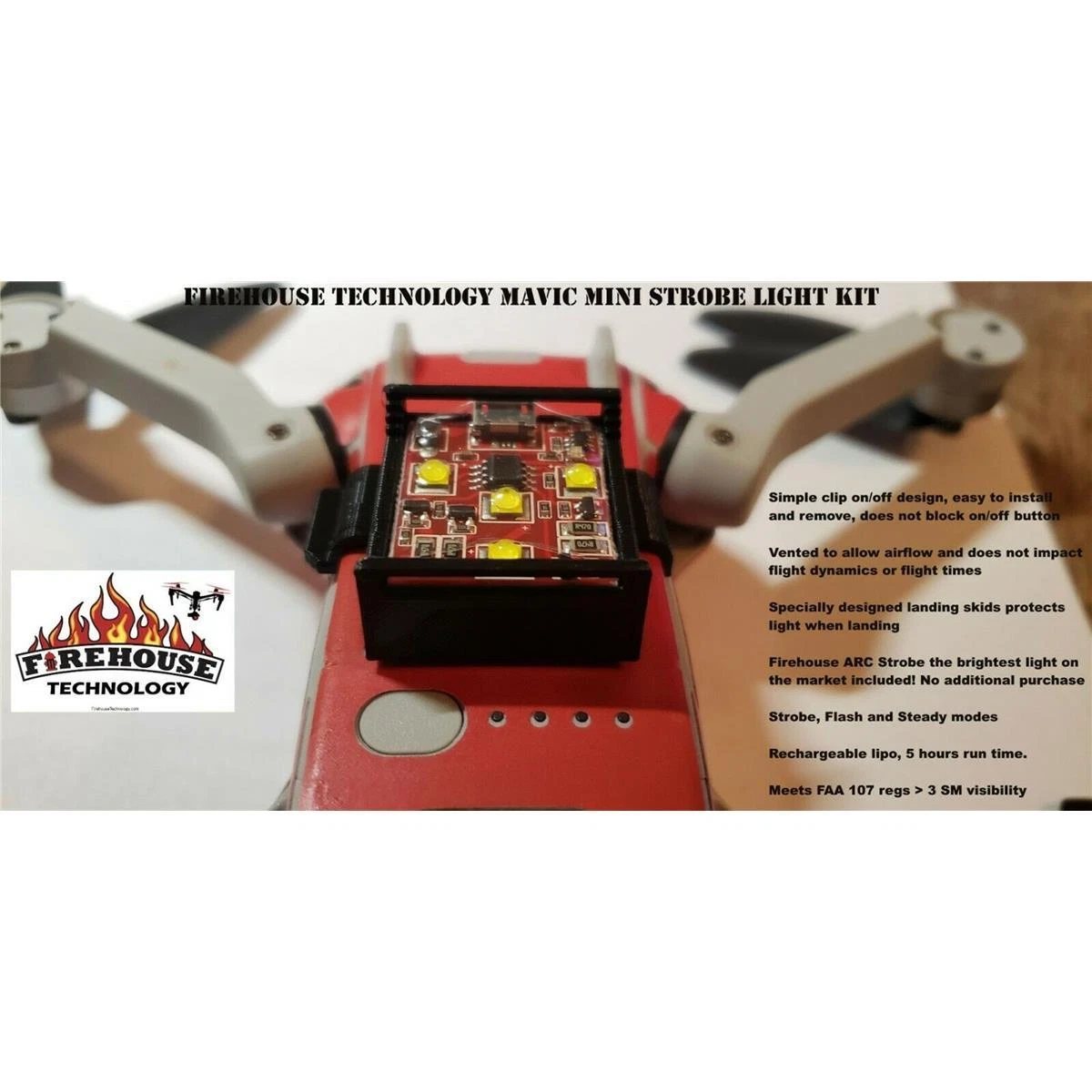 Firehouse strobe clearance mavic mini