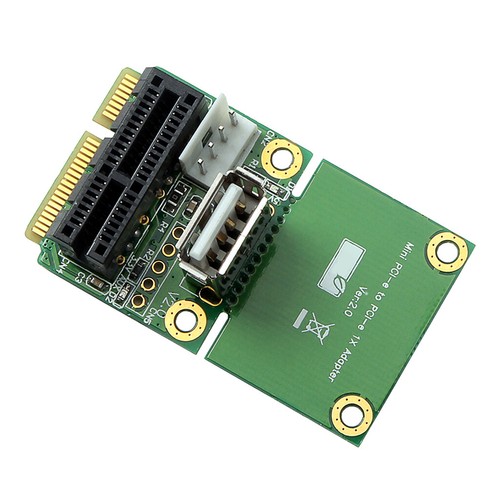 Magideal Mini PCIe To PCI Express 1x Slot Adapter Riser Card PCI-e Board - Picture 7 of 9