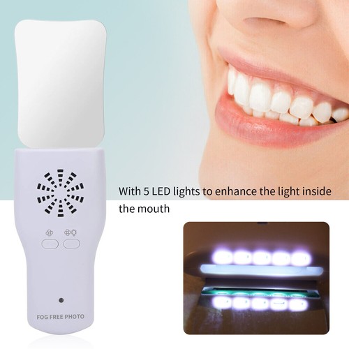 New Dental Occlusal Mirror Fog Free LED Intra Oral Photo System + 4 Mirrors Kit - Picture 3 of 24