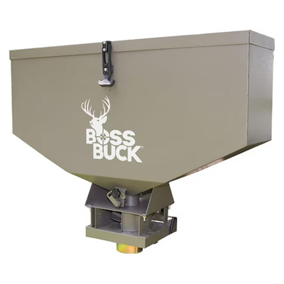 boss buck bb-1.80 80 lb atv feed spreader seeder sale/freeship