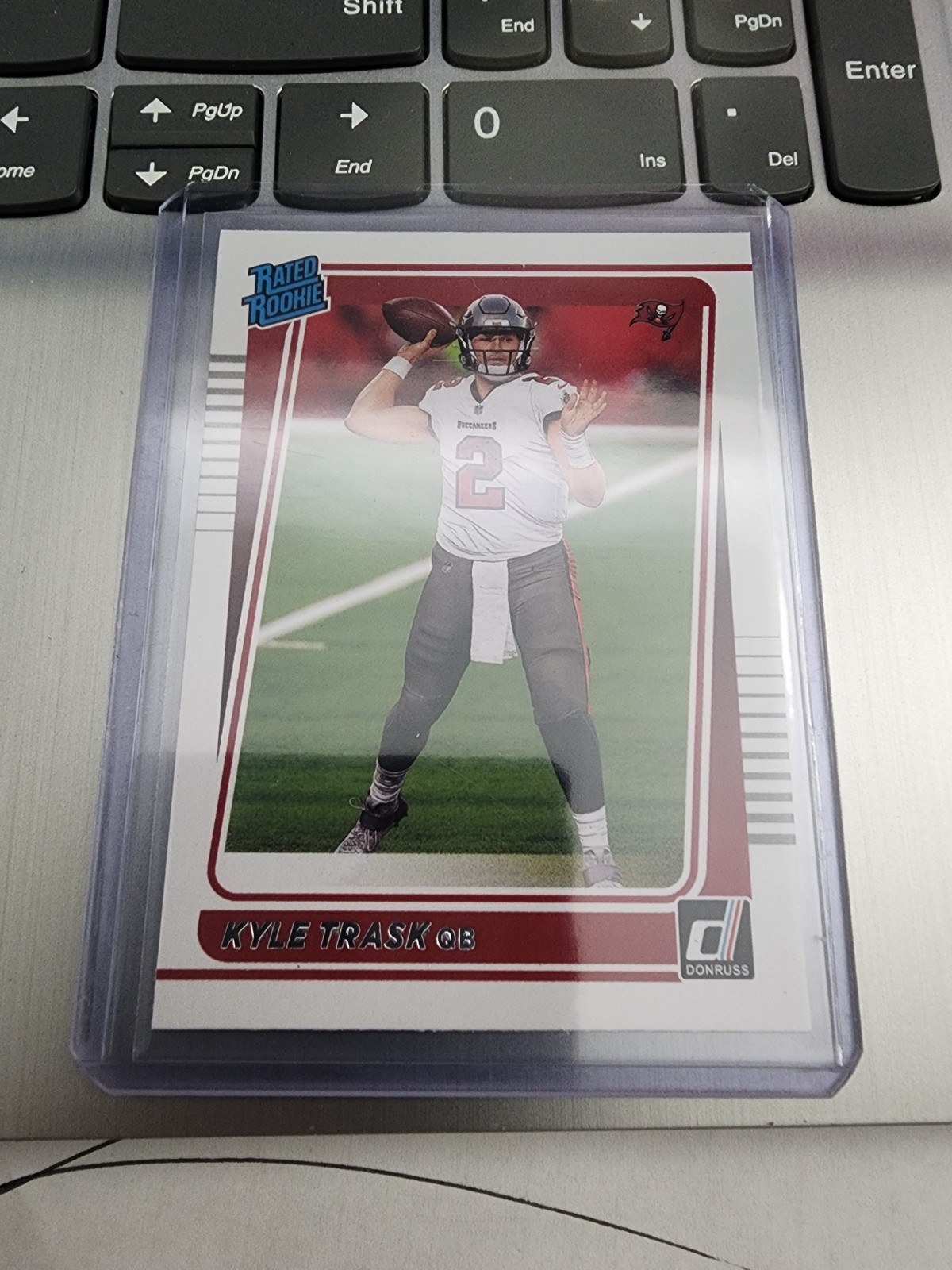 2021 Panini Donruss - Kyle Trask - #257 Rated Rookie Tampa Bay Buccaneers