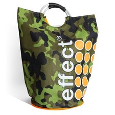 Effect Energy Umwelt Pfandtasche Einkaufstasche Edelstahlgriffe Camouflage
