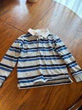 janie and jack boys 5 striped rugby polo shirt