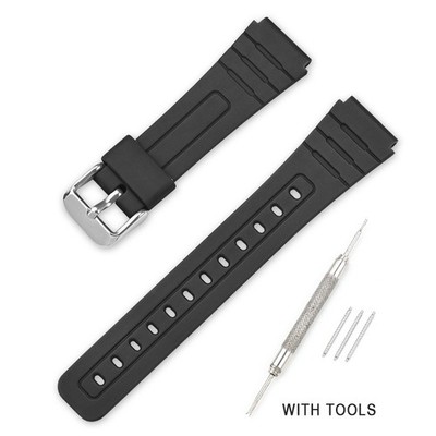 Uhrenarmband Band für Casio A168 A158 A159 F91W F84 F105 F108 AE1200 AE1300