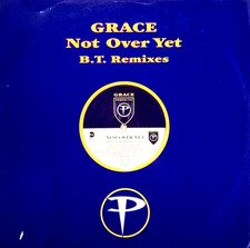 GRACE - NOT OVER YET - 12” VINYL RECORD - 90S IBIZA DANCE TRANCE HOUSE DJ