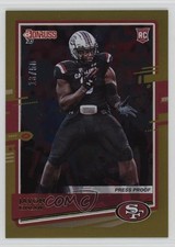 2020 Panini Donruss Rookie Press Proof Gold 13/50 Javon Kinlaw #265 11r1