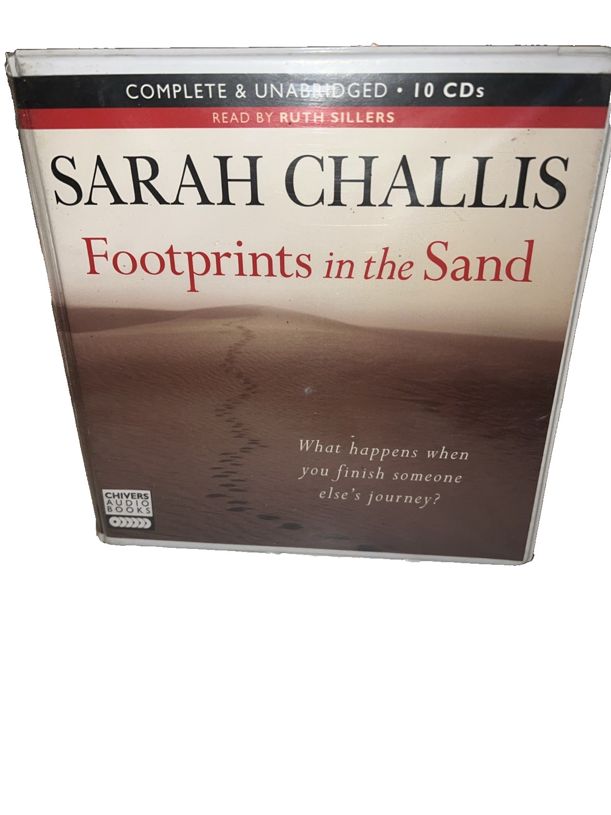 Sarah Challis - Footprints In The Sand - Unabridged Audiobook Free Post 10cds