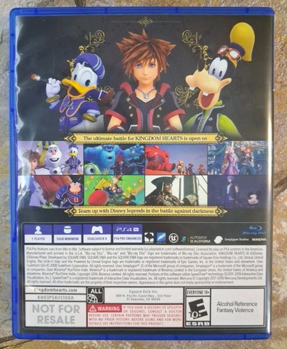 Kingdom Hearts III - Edición Deluxe - PlayStation 4 *SIN PIN, VER DESCRIPCIÓN* - Imagen 8 de 21