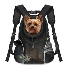 Pet Dog Carrier Backpack Small Dog Front Backpack Ventilated Mesh Dog Travel ...