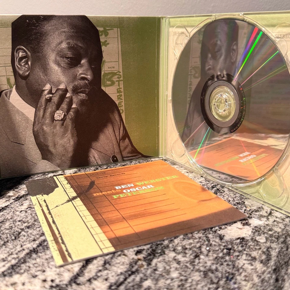 Ben Webster Meets Oscar Peterson 1959 Jazz Verve Remastered HIFI Audiophile QC Foto 3 de 4