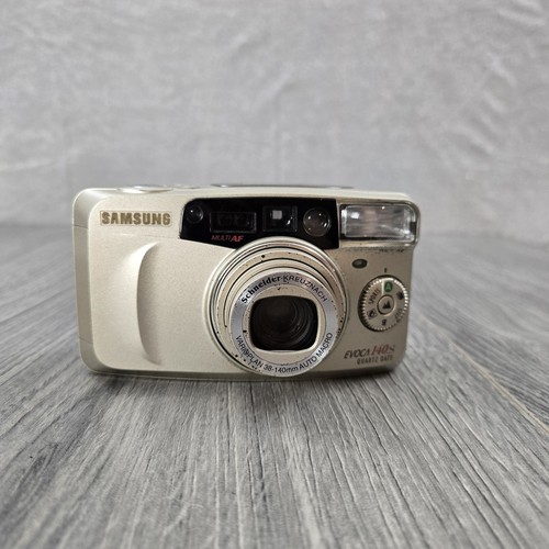 Samsung Evoca 140S Quartz Date Vintage 35Mm Film Camera Point And Shoot Tested