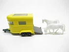 MATCHBOX LESNEY #43 PONY TRAILER GREEN BASE NEAR MINT