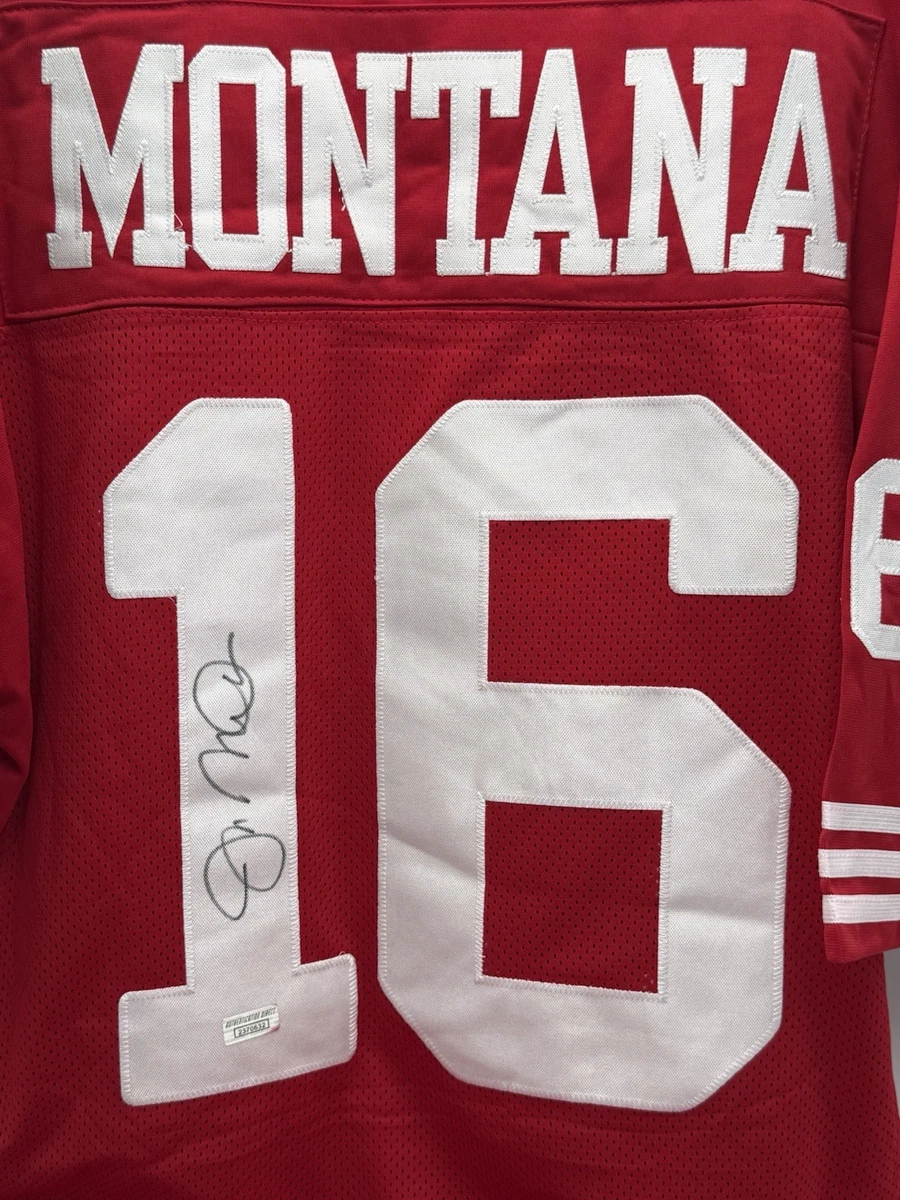 モンタナ 49ers Authentic オーセンティック ジャージ Amazon.com : Joe Montana Jersey Red San Francisco | Unisex Adult