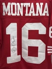 Joe Montana Signed San Francisco 49ers NFL Jersey AD COA MVP 4x SB Champ NFL HOF