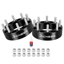 Richeer 2'' 8x6.5 Wheel Spacers for 1994-2011 Ram 2500 Ram 3500, 8x165.1mm Wh...