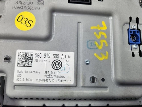 5G6919605A Pantalla Multifuncion para VOLKSWAGEN TOURAN (5T1) Advance BMT 184374 - Imagen 4 de 8