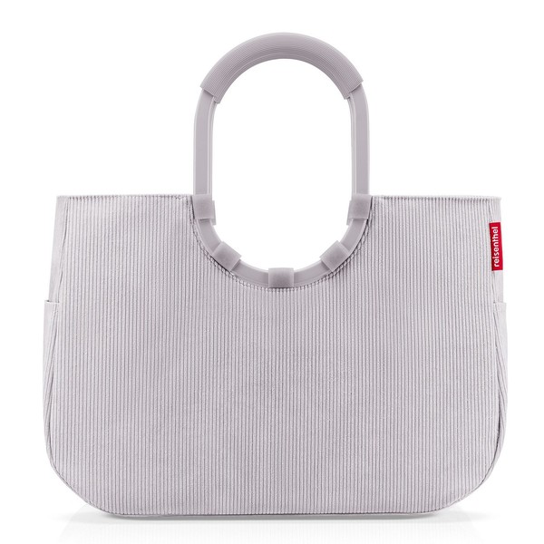 reisenthel Loopshopper L Shopper Tasche 46Cm #RTH-OR (Cord Grey)-image