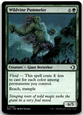 MTG Wildvine Pummeler Lorwyn Eclipsed ECL #203 common NM $SALE$!