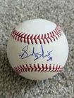 Brandon Nimmo Signed Autographed Official MLB Baseball Texas Rangers PSA COA